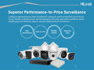 מצלמות אבטחה HiLook 2MP מבית HIKVISION