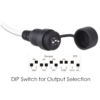 ⁦מצלמת צינור אינפרה מצלמת בצבע בחושך דגם Provision TVL-391AS36⁩ – תמונה ⁦4⁩