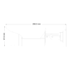⁦מצלמת צינור אינפרה מצלמת בצבע בחושך דגם Provision TVL-391AS36⁩ – תמונה ⁦3⁩