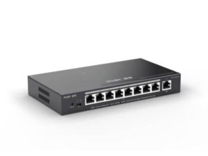 מתג 8 יציאות PoE הספק 120W מנוהל על ידי Ruijie בענן Ruijie Networks | RG-ES209GC-P