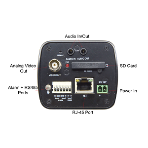 BX 251IP5 מצלמות אבטחה גוף ללא עדשה PROVISION 5MP 1