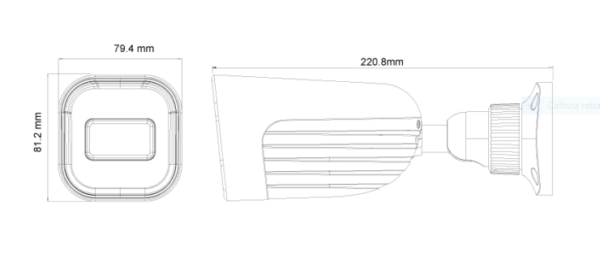 BSV 32 0AR 36 2MP 247 צבע מלא Fixed Lens Bullet Camera