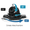 DMA 340IPE 28 10m IR 4 MP Mini Dome עדשה קבועה