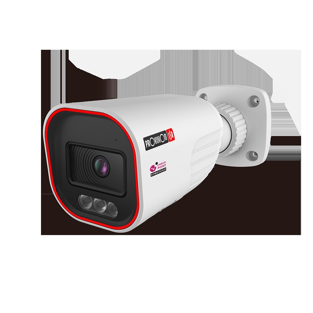 מצלמת אבטחה צינור 4MP בחתך איכותי עם תאורה היברידית ואודיו דו-כיווני