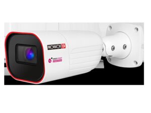 תמונה של מצלמת אבטחה 4MP חכמה מדגם DH-340IPBN-28 עם עדשה רחבה ומיקרופון מובנה