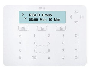 תמונה של לוח מקשים מסך מגע דגם אלגנט מבית RISCO