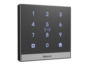 MEGA 02 | קורא קרבה משולב קודן ובקר לדלת אחת Akuvox
