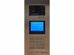 פנל אינטרקום INP610 לעד 72 דירות מתחת לטיח