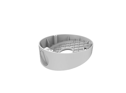 Hikvision DS-1259ZJ - קופסת חיבורים זויתית עבור מצלמות כיפה (Dome)
