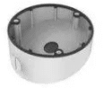 Hikvision DS-1281ZJ-DM26 - קופסת חיבורים זויתית עבור מצלמות כיפה (Dome)