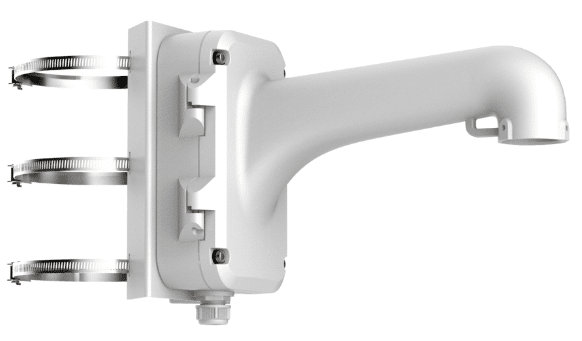 Hikvision DS-1604ZJ-Pole - זרוע עם מתאם לעמוד עבור מצלמות PTZ