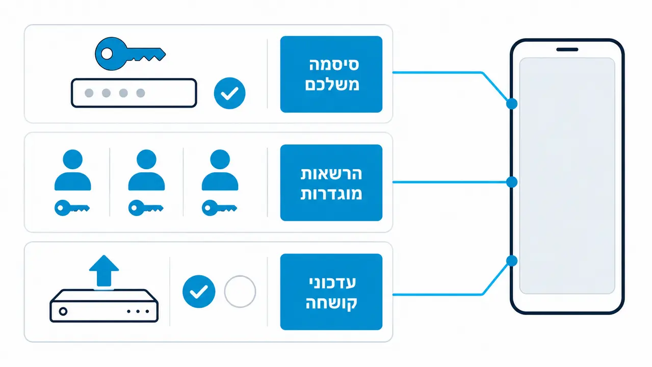 איך רואים מצלמות אבטחה מהנייד בצורה בטוחה?