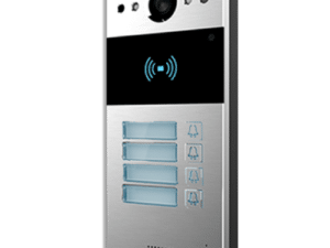 MEGA 204 | פנל אינטרקום IP עם 4 לחצנים וקורא קרבה Akuvox