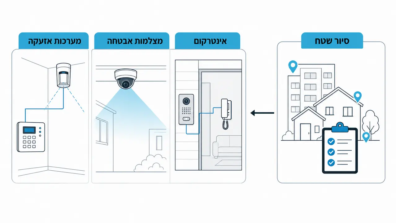 למה לבחור בסיגנל מערכות אבטחה להתקנה בגוש דן?