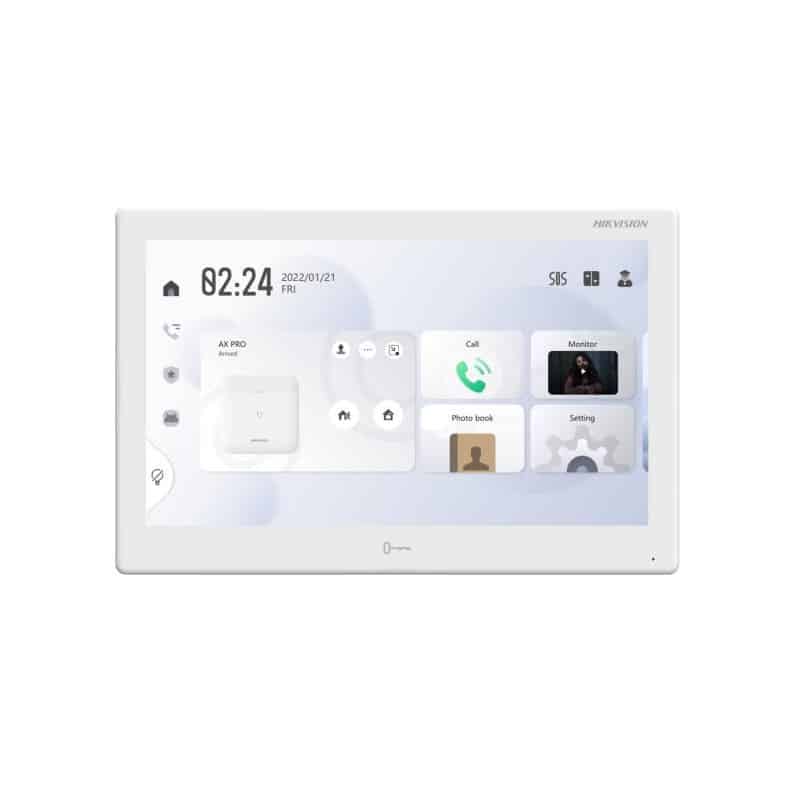 DS-KH9510-WTE1(B) | תחנה פנימית Hikvision