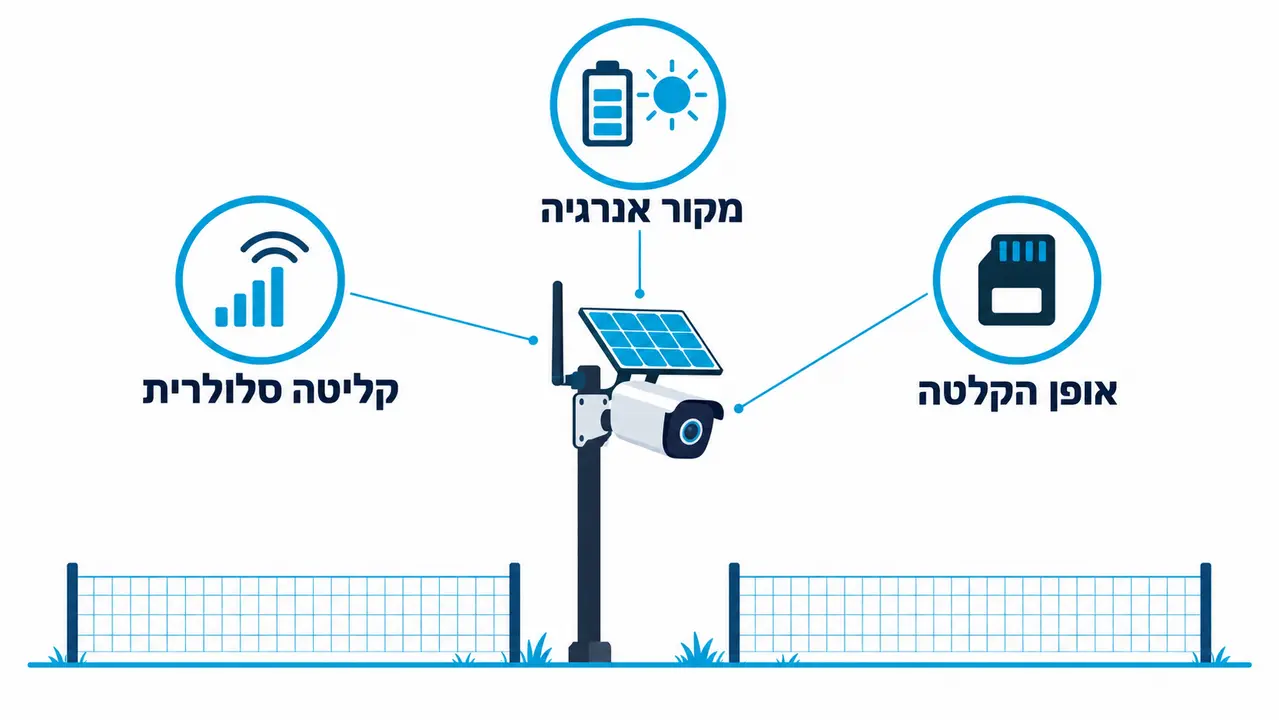 ‏מצלמת אבטחה עם סים: מדריך לבחירת הדגם המתאים